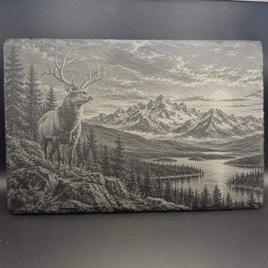Custom Engraved Slate Photo Plaques