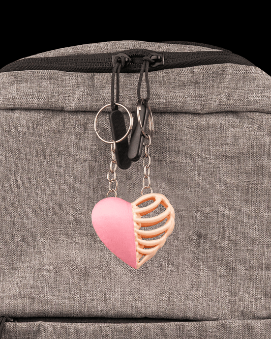 Hollow Heart Pendant/Keychain