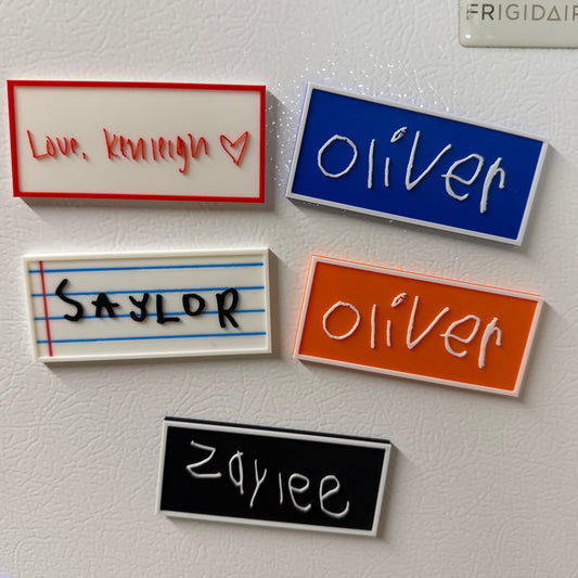 Handwritten Magnets
