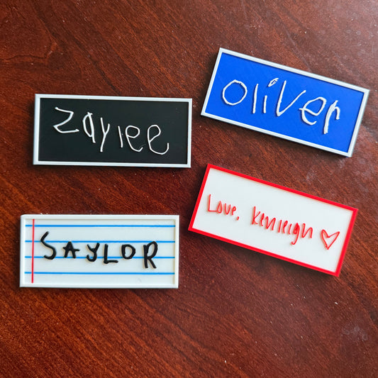 Handwritten Magnets