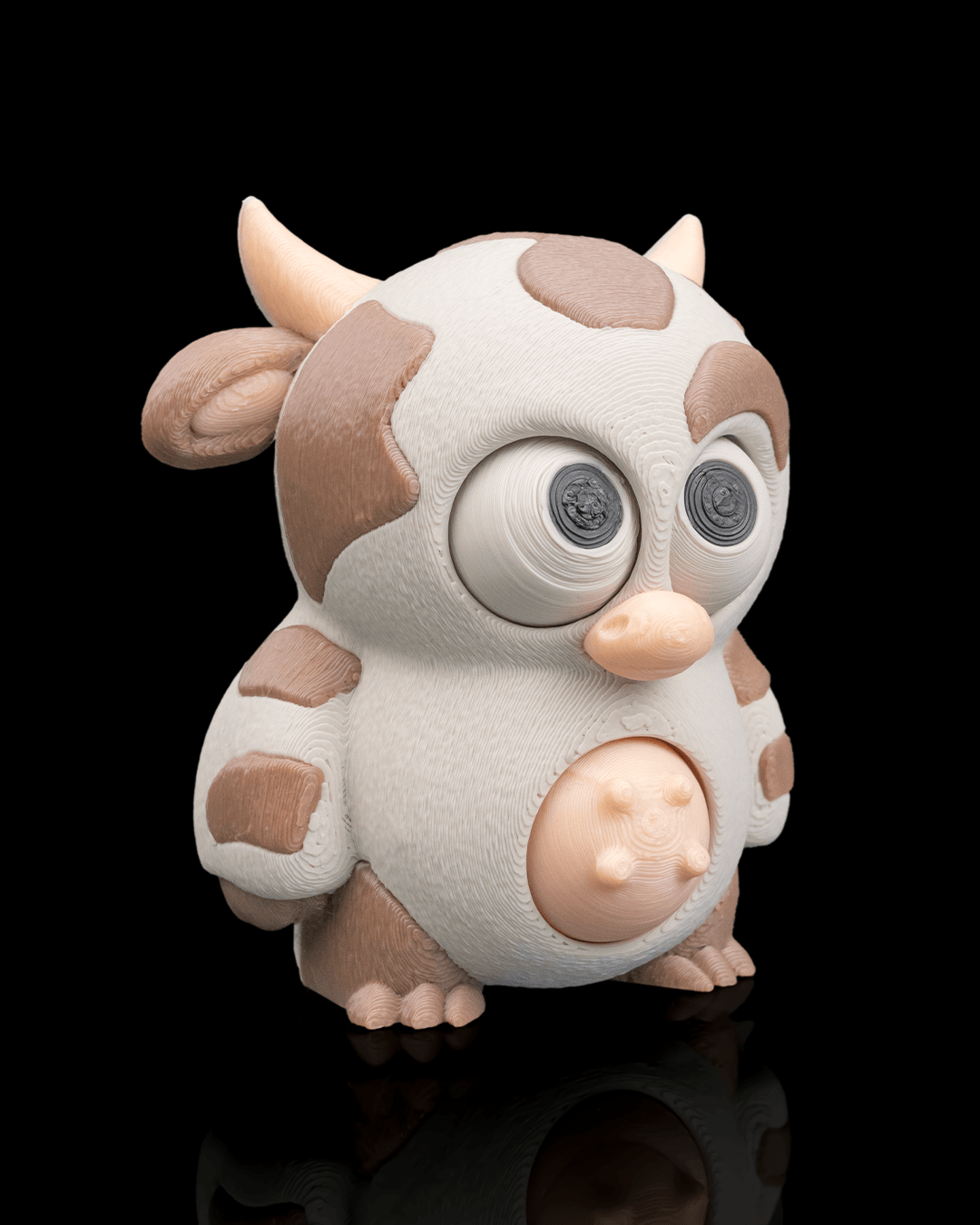 Moo-ving Belly Cow