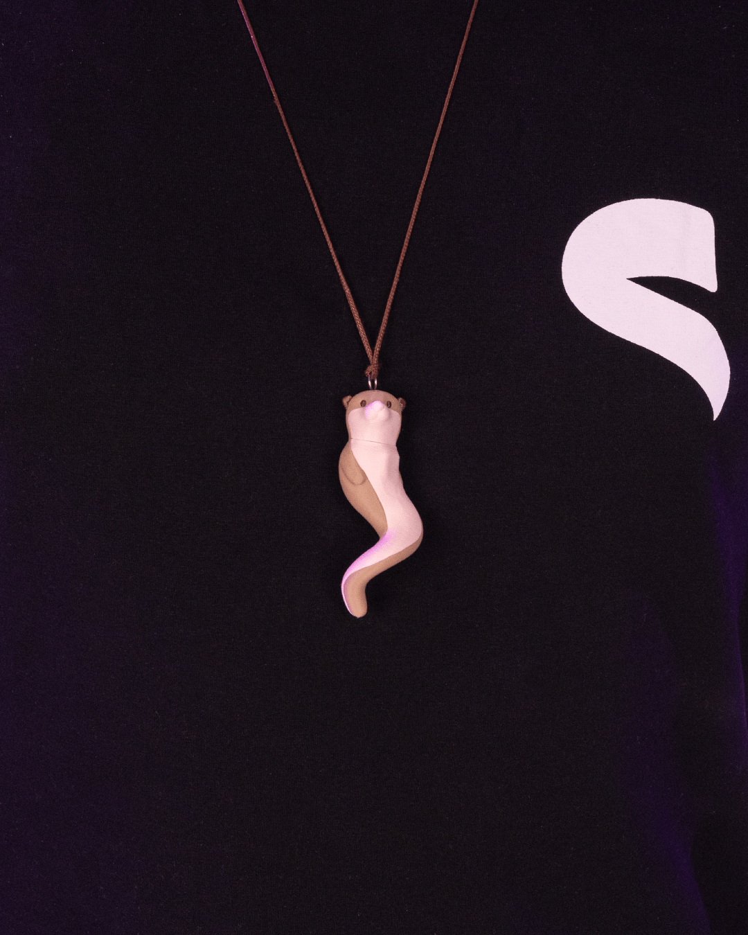 Otter Half Pendant/Keychain