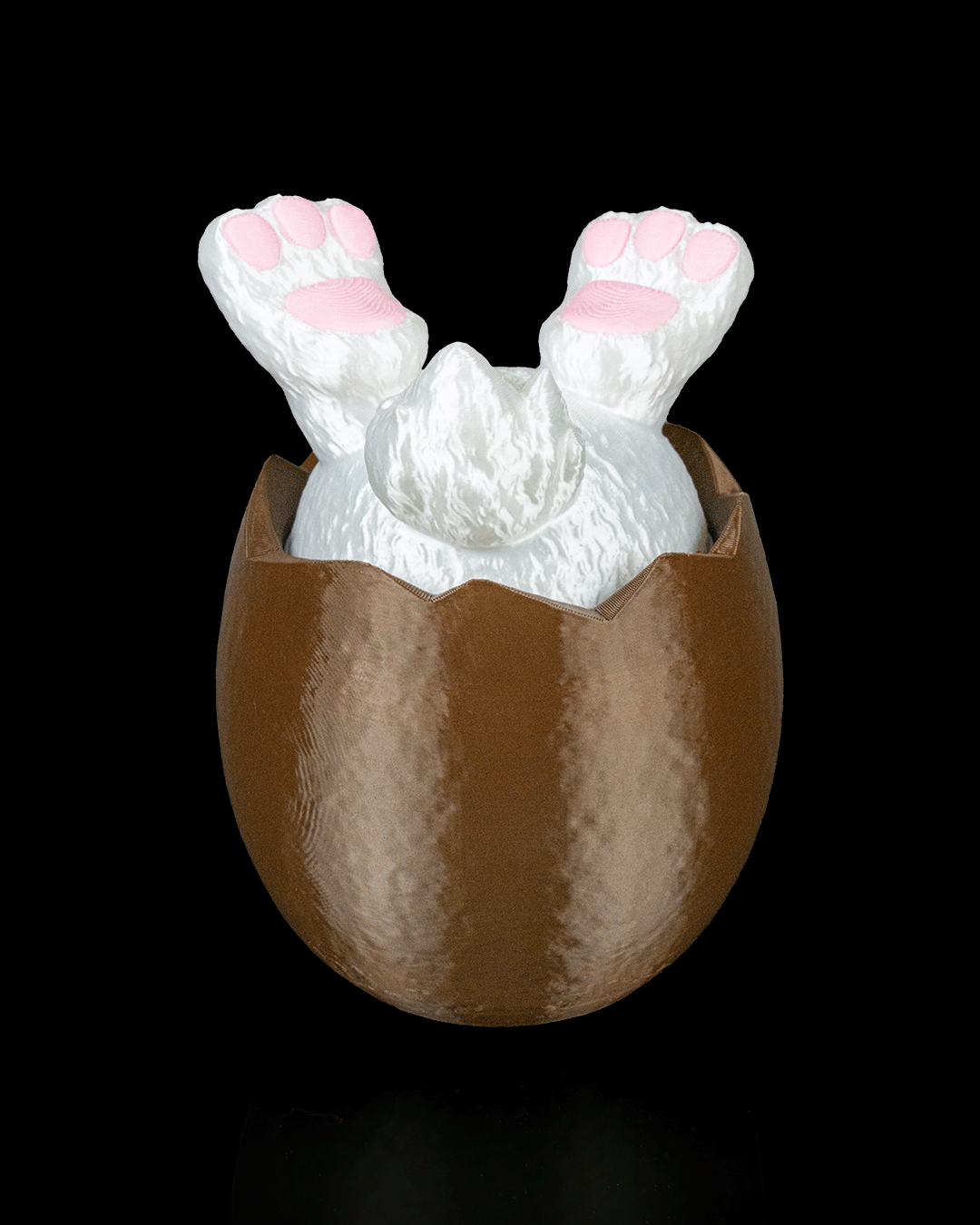 Peeky Bunny Jumbo Easter Egg