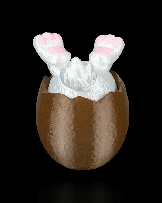 Peeky Bunny Jumbo Easter Egg