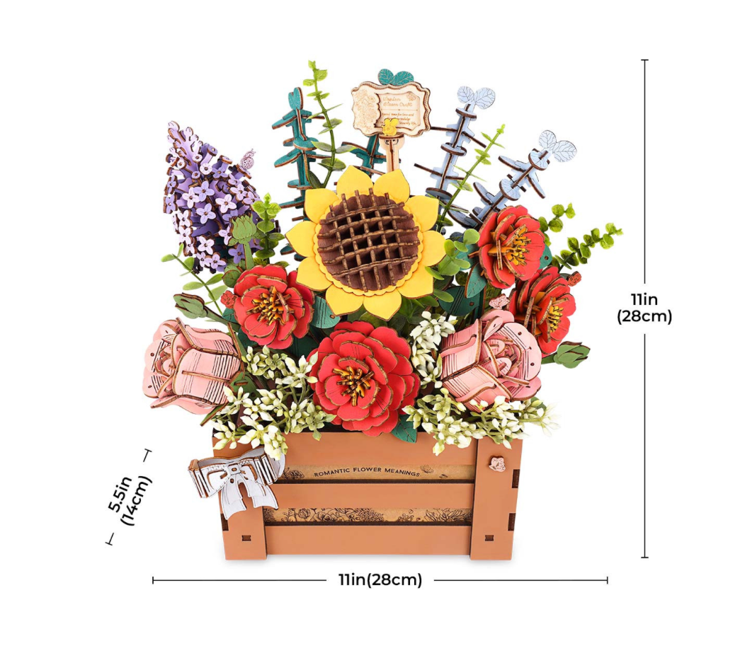 Large Flower Bouqet Set